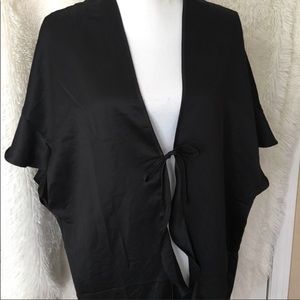 Victoria’s Secret Black Open Front Robe